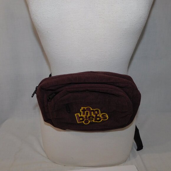 Justin Bieber X Tim Hortons Tim Biebs Brown Corduroy Fanny Pack/ Bum Belt Bag - Picture 7 of 7